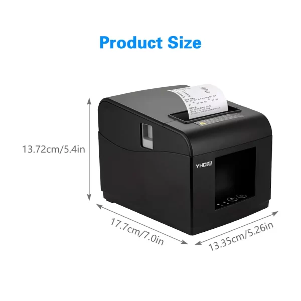 YHD-80E POS Printer 3 inch(80mm) - Image 3